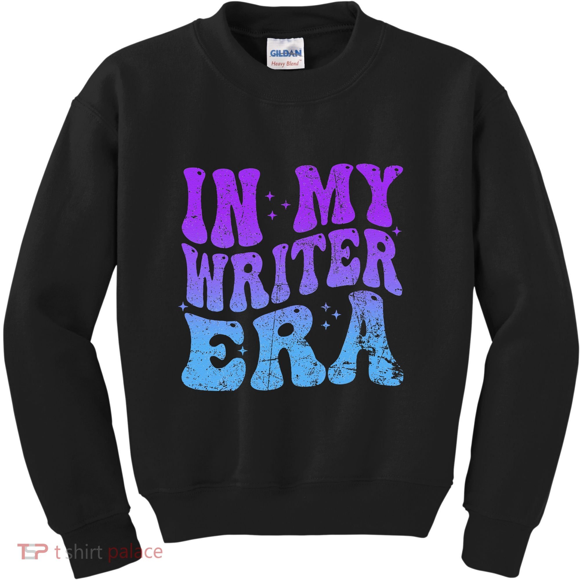 In My Writer Era Story Author Writing Book Journalist Retro Kids Sweatshirt
