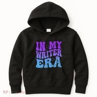 In My Writer Era Story Author Writing Book Journalist Retro Kids Hoodie thumb 0