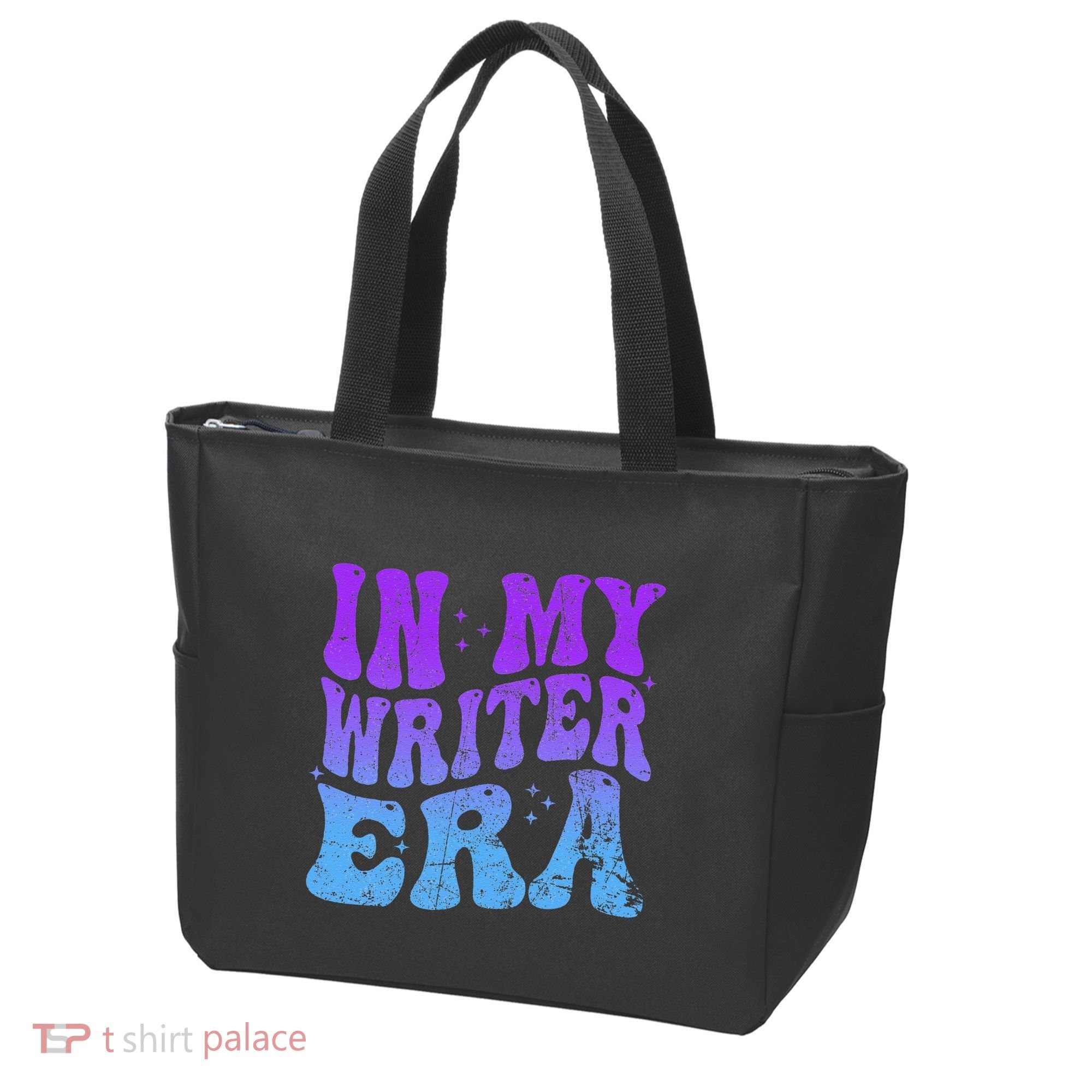 In My Writer Era Story Author Writing Book Journalist Retro Tote Bag