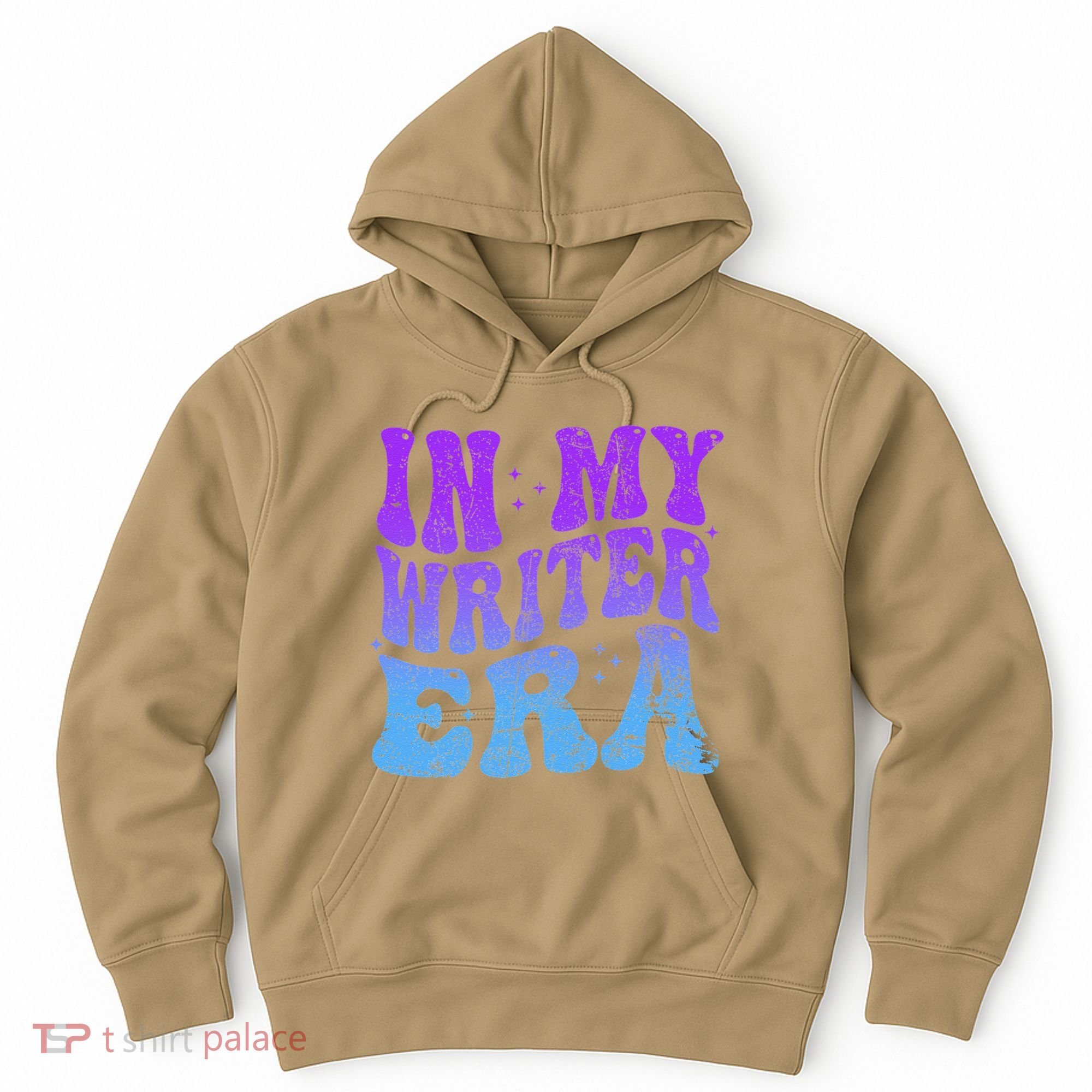 In My Writer Era Story Author Writing Book Journalist Retro Hoodie
