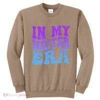 In My Writer Era Story Author Writing Book Journalist Retro Sweatshirt thumb 0