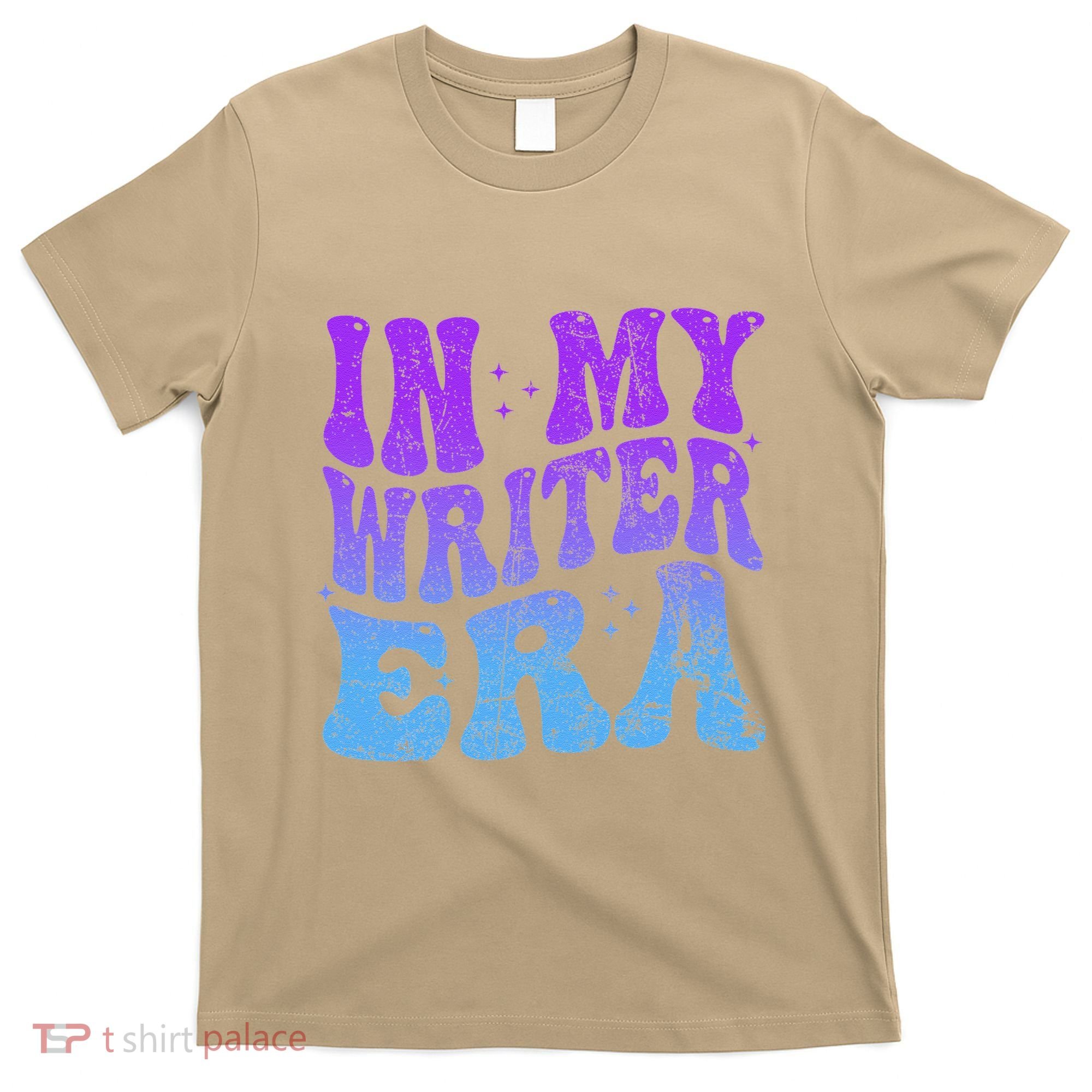In My Writer Era Story Author Writing Book Journalist Retro T-Shirt