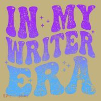 In My Writer Era Story Author Writing Book Journalist Retro T-Shirt thumb 7