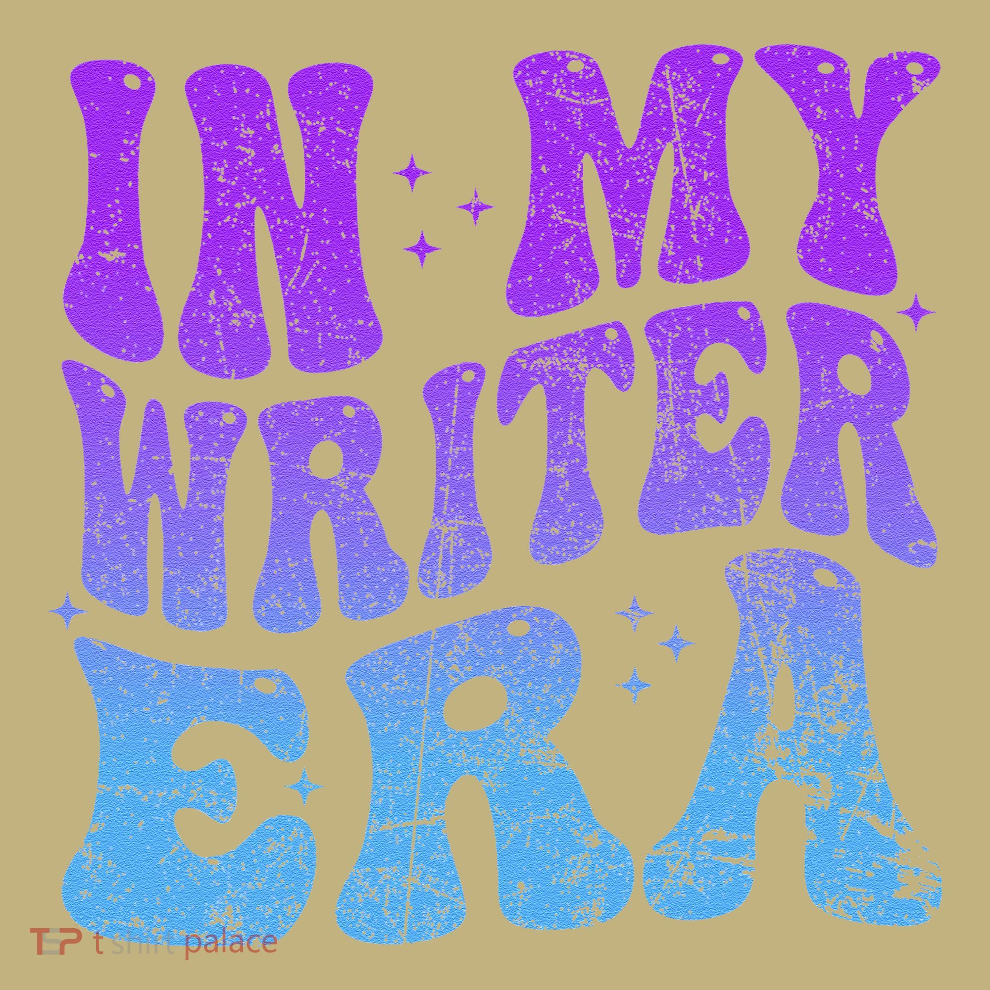In My Writer Era Story Author Writing Book Journalist Retro Mousepad