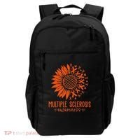 In March We Wear Orange Ribbon Ms Warrior Multiple Sclerosis Backpack thumb 0