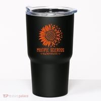 In March We Wear Orange Ribbon Ms Warrior Multiple Sclerosis Tumbler thumb 0