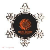 In March We Wear Orange Ribbon Ms Warrior Multiple Sclerosis Ornament thumb 0