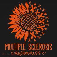 In March We Wear Orange Ribbon Ms Warrior Multiple Sclerosis Ornament thumb 1