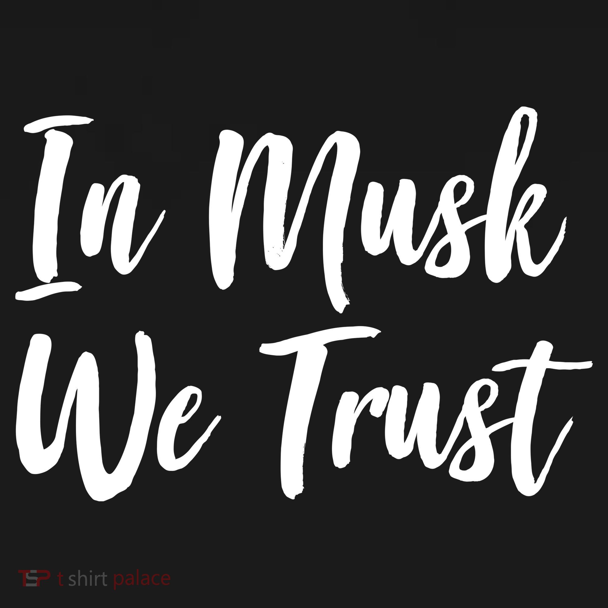 In Musk We Trust Elon Backpack