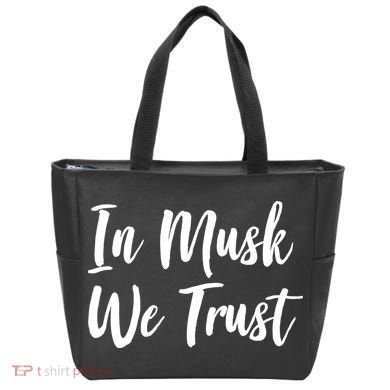 In Musk We Trust Elon Tote Bag