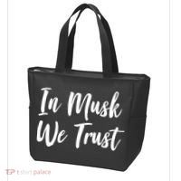 In Musk We Trust Elon Tote Bag thumb 3