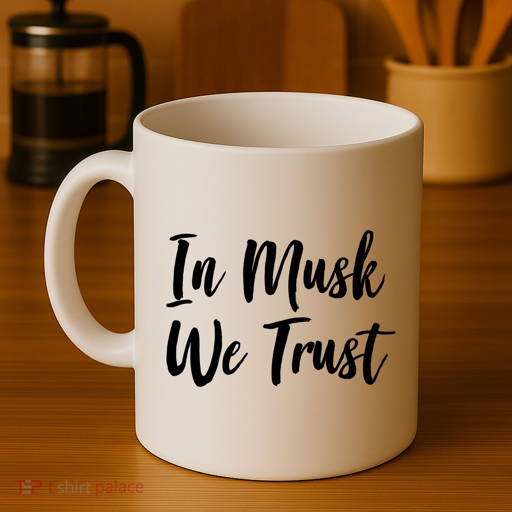 In Musk We Trust Elon Coffee Mug