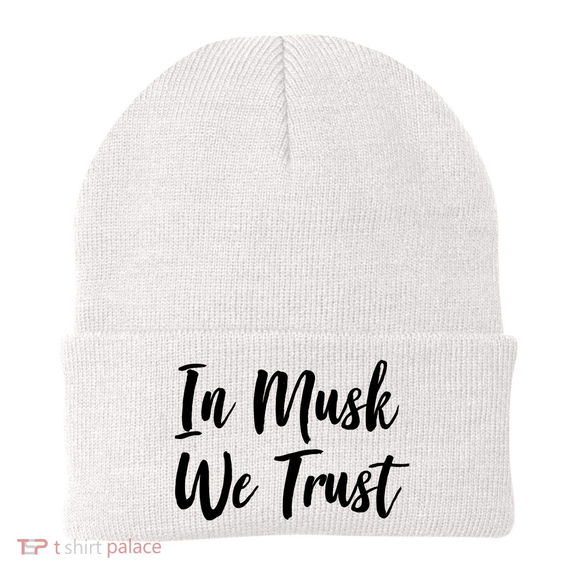 In Musk We Trust Elon Beanie