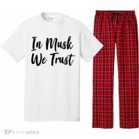 In Musk We Trust Elon Pajama Set thumb 0