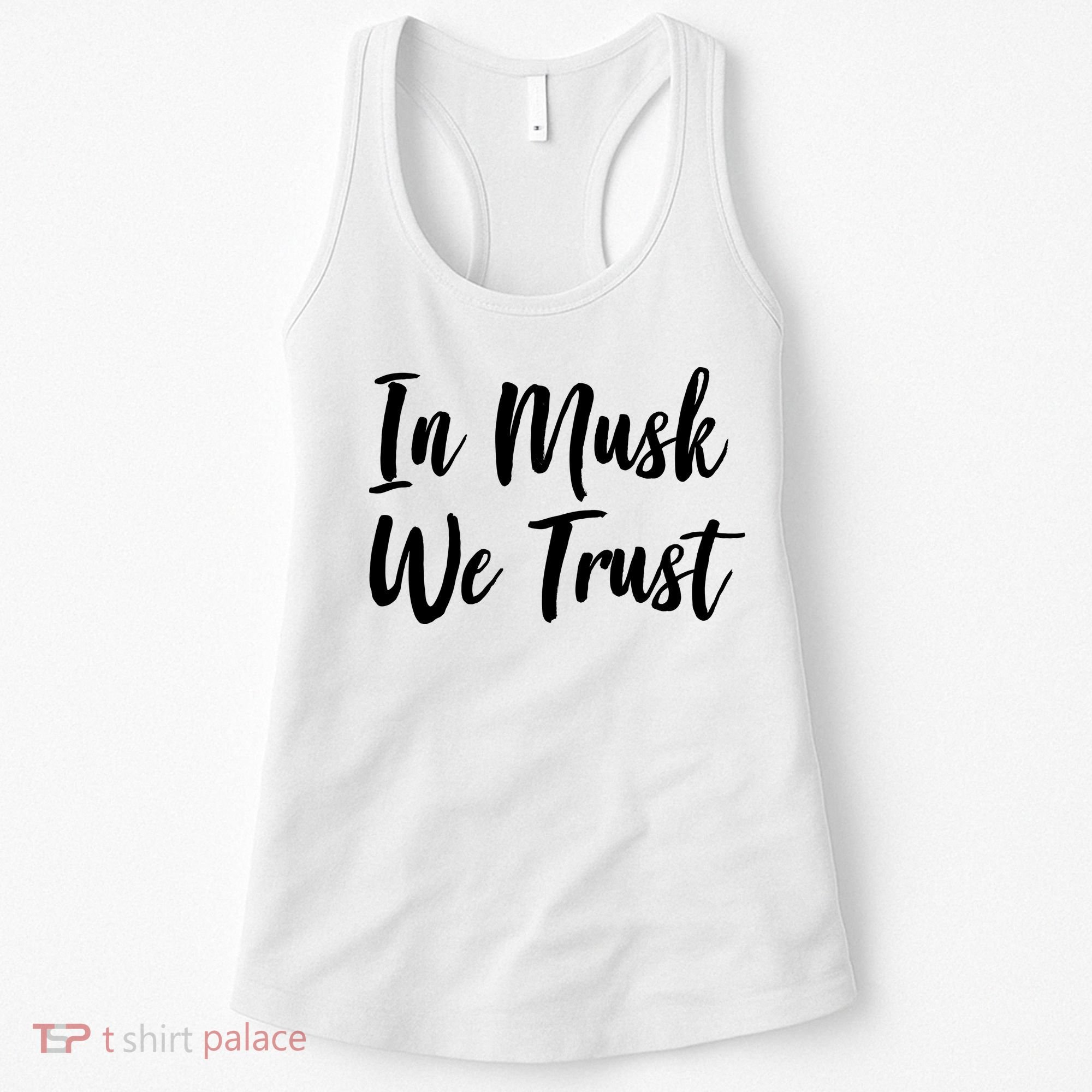 In Musk We Trust Elon Women's Tank Top