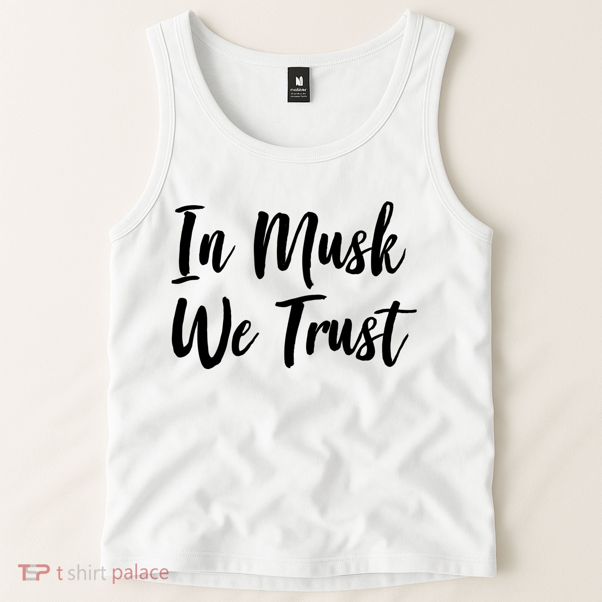 In Musk We Trust Elon Tank Top