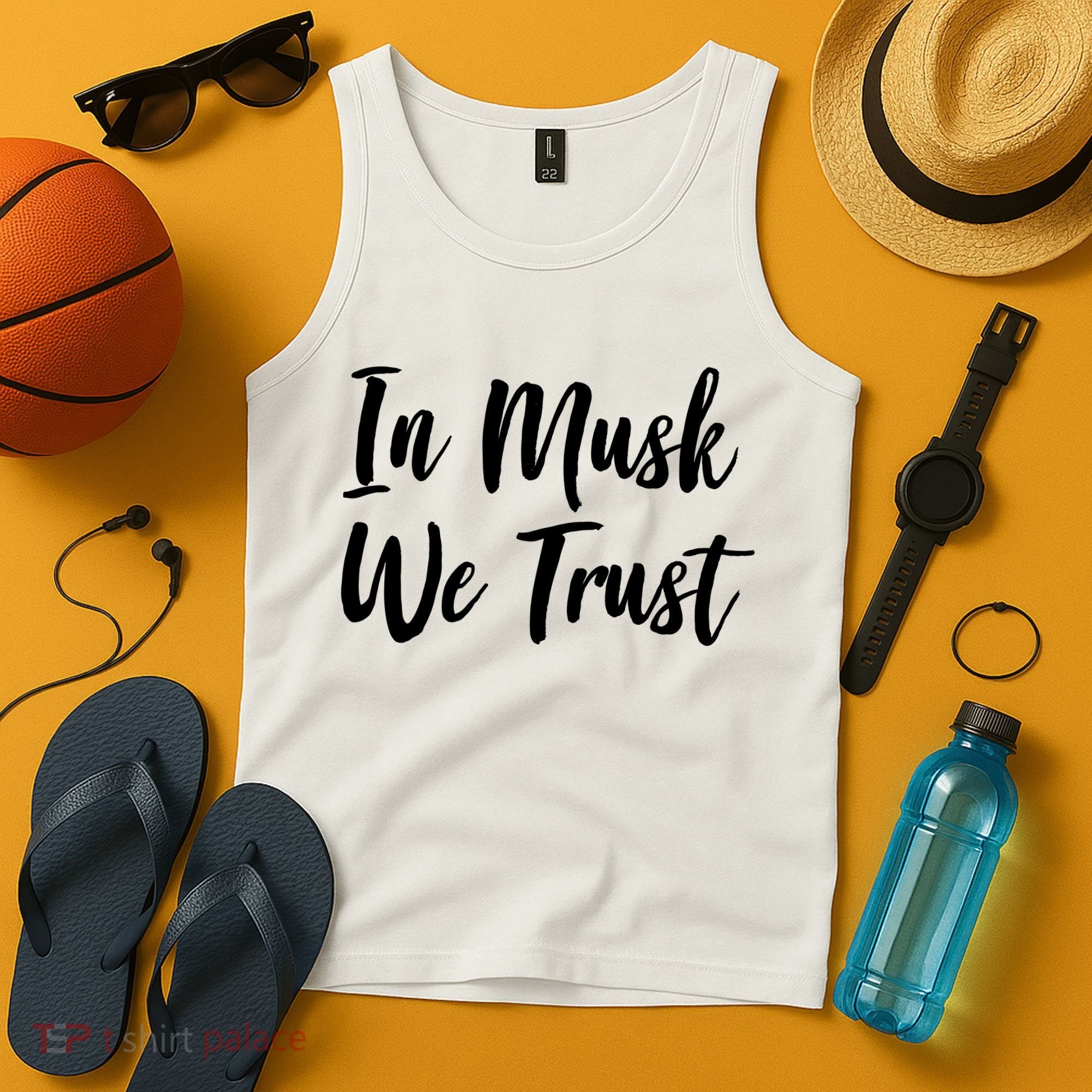 In Musk We Trust Elon Tank Top