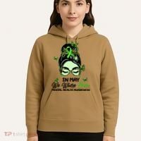 In May We Where Green Mental Health Awareness Hoodie thumb 5