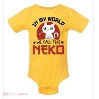In My World We Call This Neko Baby Bodysuit thumb 0