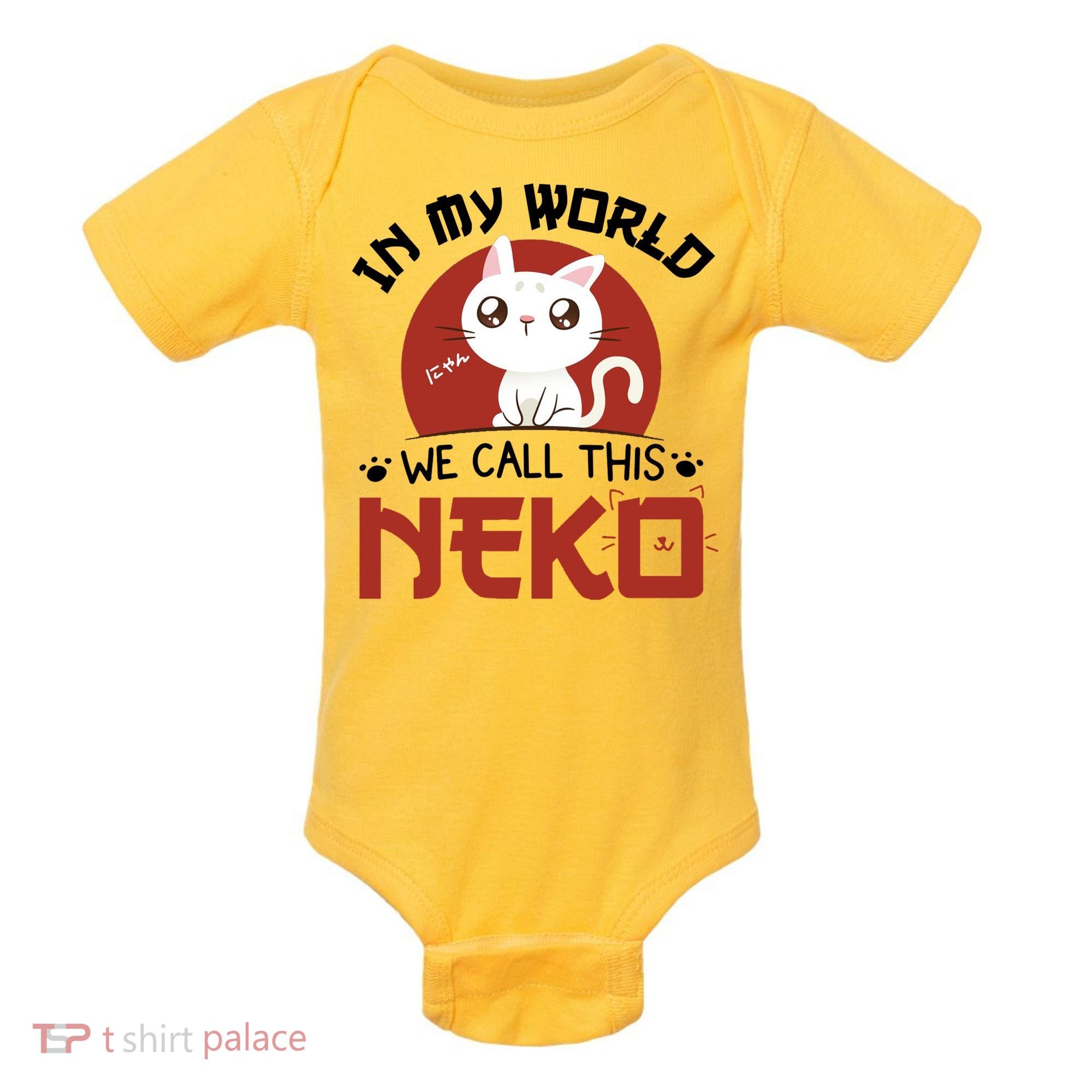In My World We Call This Neko Baby Bodysuit