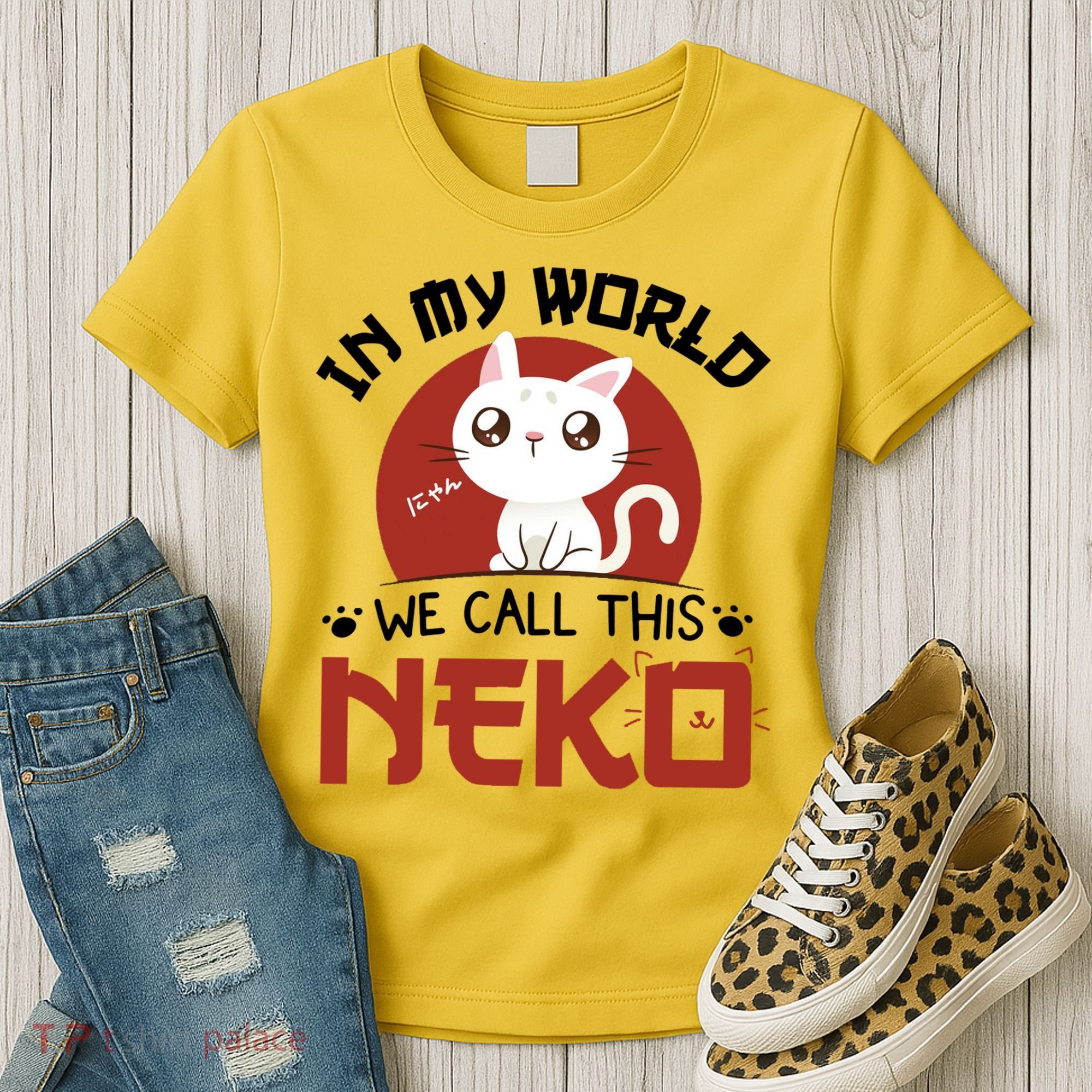 In My World We Call This Neko Women's T-Shirt
