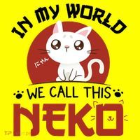In My World We Call This Neko Kids Long Sleeve Shirt thumb 2