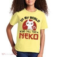 In My World We Call This Neko Kids T-Shirt thumb 2