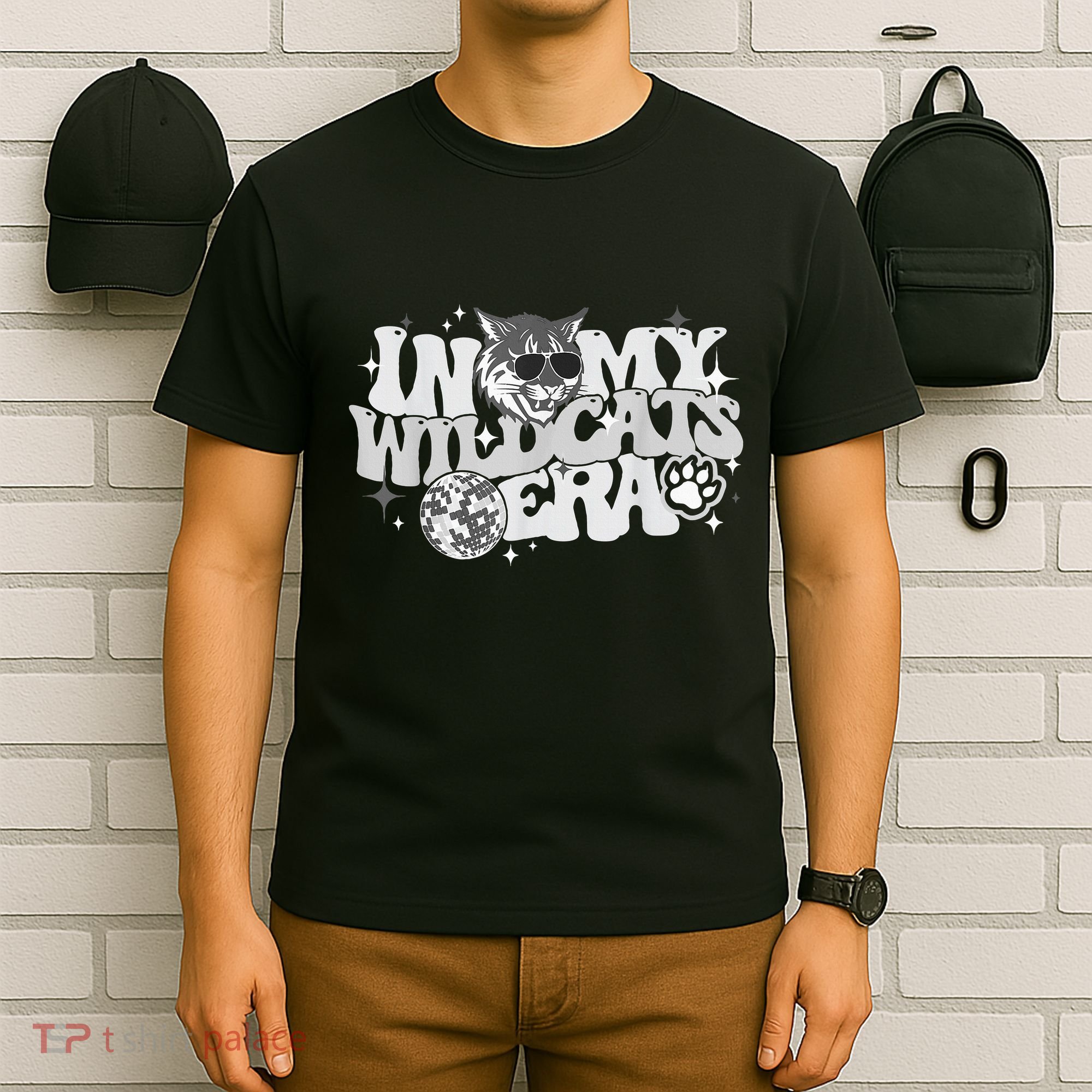 In My Wildcat Era Back To School Mascot Spirit Game T-Shirt