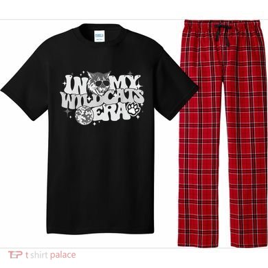In My Wildcat Era Back To School Mascot Spirit Game Pajama Set