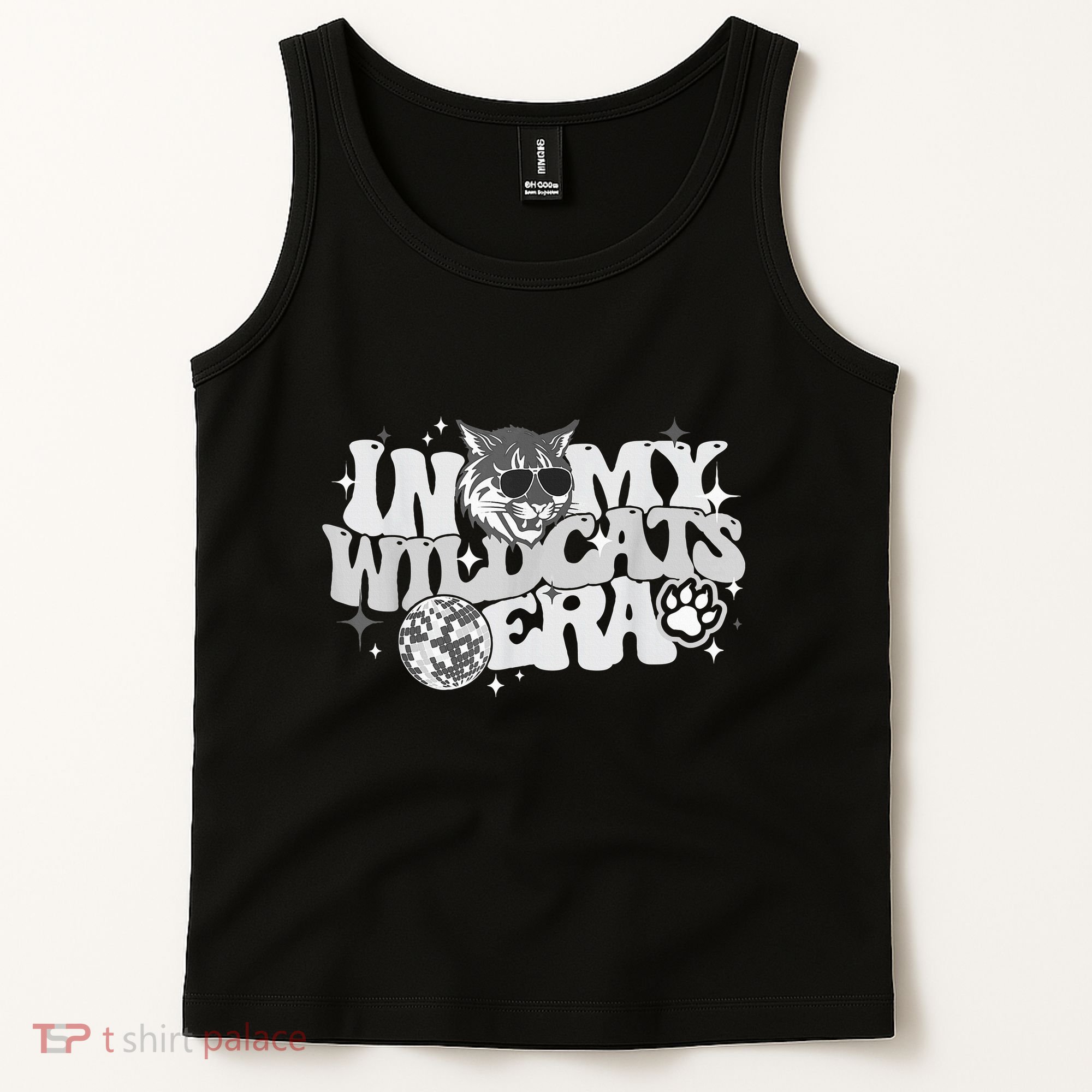 In My Wildcat Era Back To School Mascot Spirit Game Tank Top