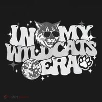 In My Wildcat Era Back To School Mascot Spirit Game Visor thumb 3