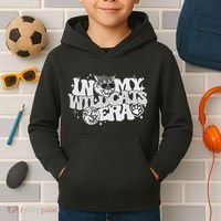 In My Wildcat Era Back To School Mascot Spirit Game Kids Hoodie thumb 2