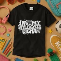 In My Wildcat Era Back To School Mascot Spirit Game Kids T-Shirt thumb 3