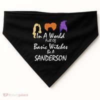 In A World Full Of Basic Witches Be A Sanderson USA-Made Doggie Bandana thumb 0