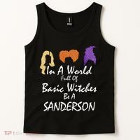 In A World Full Of Basic Witches Be A Sanderson Tank Top thumb 2