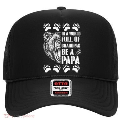 In A World Full Of Grandpas Be A Papa Bear Hat