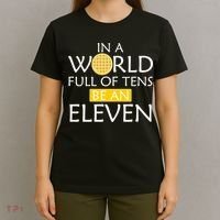 In a World Full of Tens Be An Eleven Waffle T-Shirt thumb 4