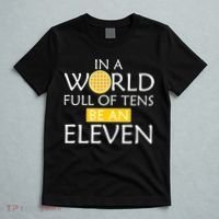 In a World Full of Tens Be An Eleven Waffle T-Shirt thumb 5