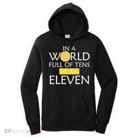 In a World Full of Tens Be An Eleven Waffle Women's Hoodie thumb 0