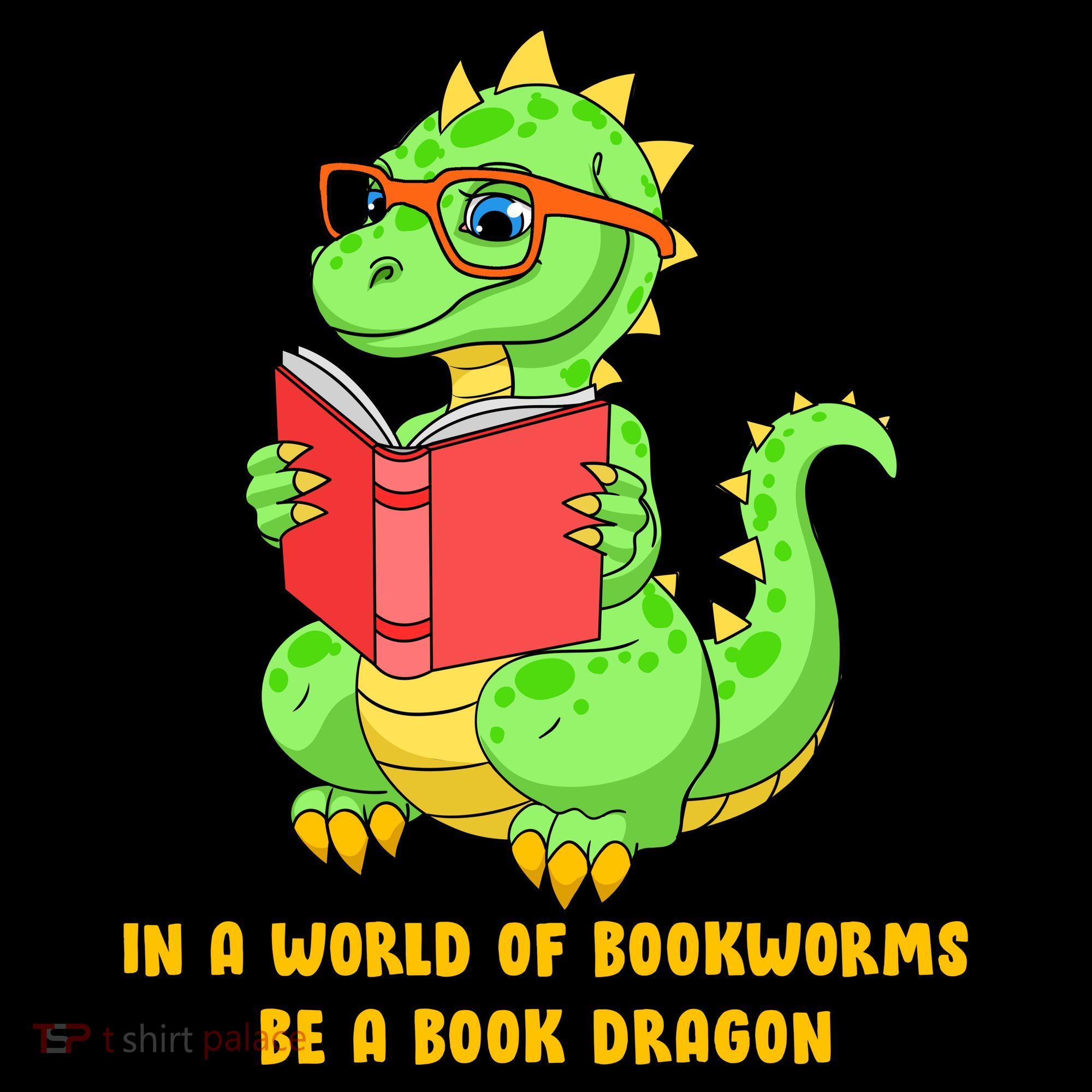 In A World Of Bookworms Be A Book Dragon Women's Tank Top
