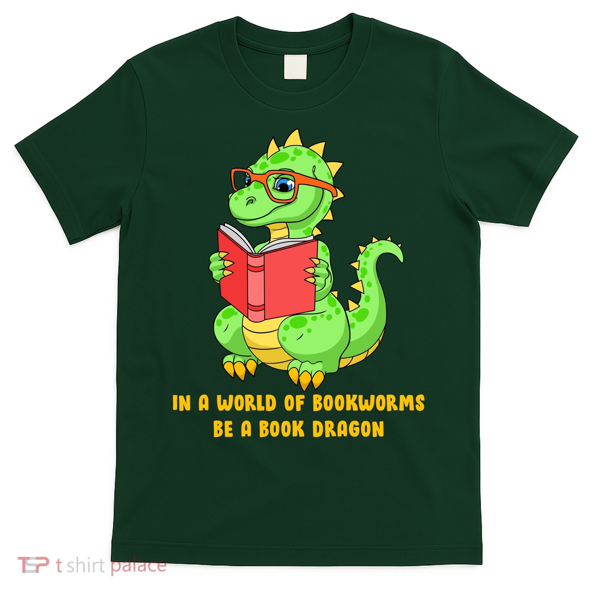 In A World Of Bookworms Be A Book Dragon T-Shirt