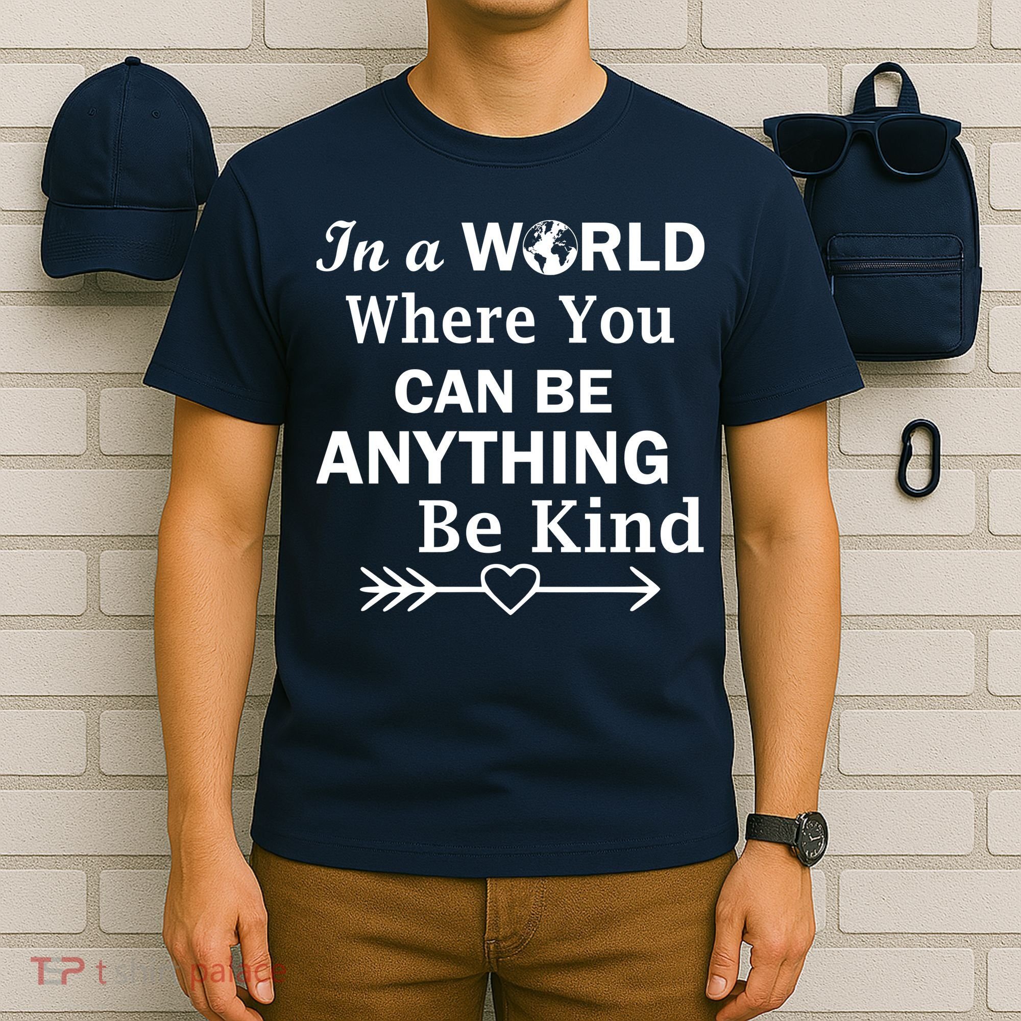 In A World Where You Can Be Anything BE KIND T-Shirt
