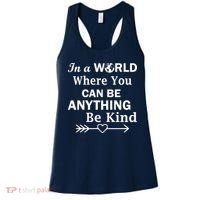 In A World Where You Can Be Anything BE KIND Women's Tank Top thumb 0
