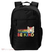In A World Where You Can Be Anything Be Kind Autism Awareness Backpack thumb 0