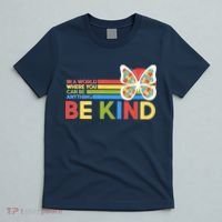 In A World Where You Can Be Anything Be Kind Autism Awareness T-Shirt thumb 5