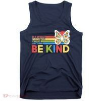 In A World Where You Can Be Anything Be Kind Autism Awareness Tank Top thumb 0