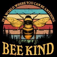 In A World Where You Can Be Anything Bee Kind Backpack thumb 2