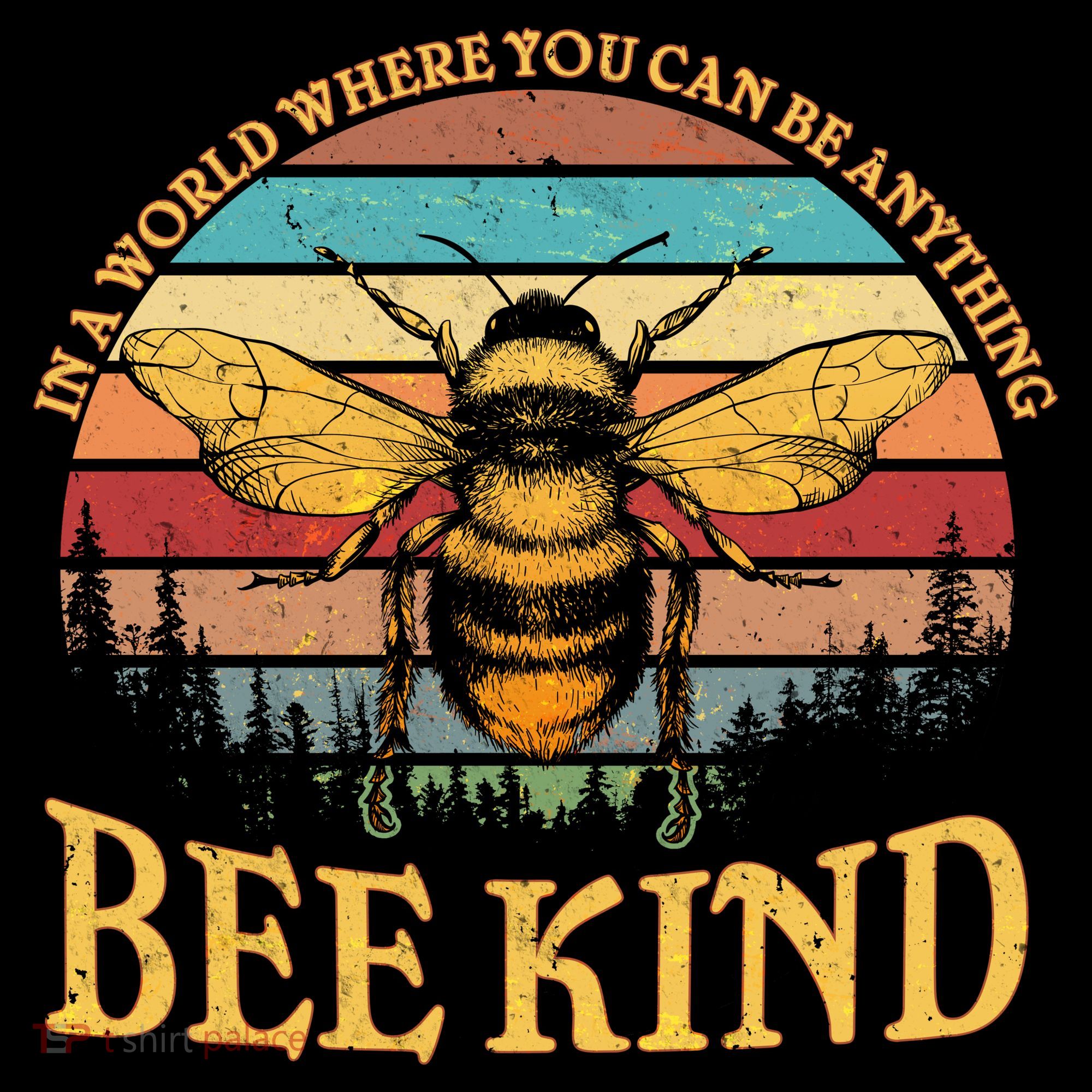 In A World Where You Can Be Anything Bee Kind Backpack