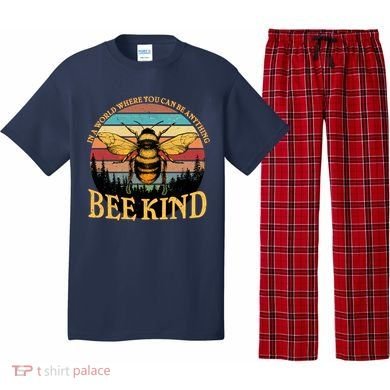In A World Where You Can Be Anything Bee Kind Pajama Set