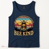 In A World Where You Can Be Anything Bee Kind Tank Top thumb 2
